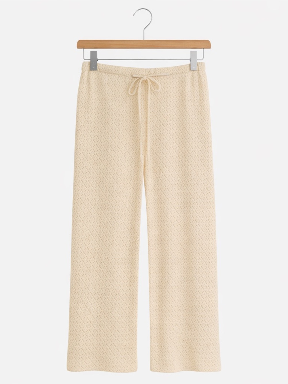 5/$25 A.C.W. WIDE leg Crochet Pants Size Large